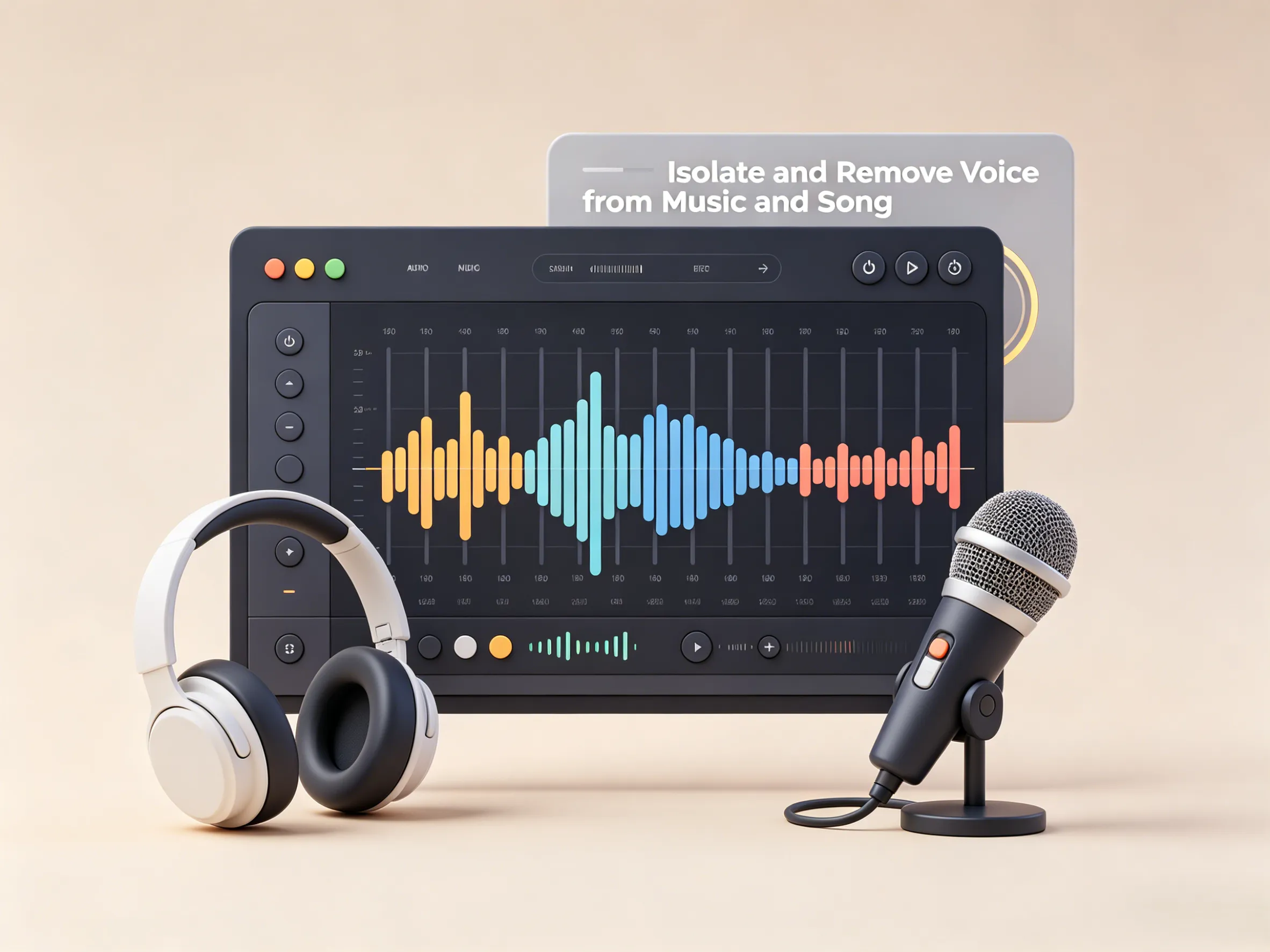 Isolate and Remove Voice from Music and Song