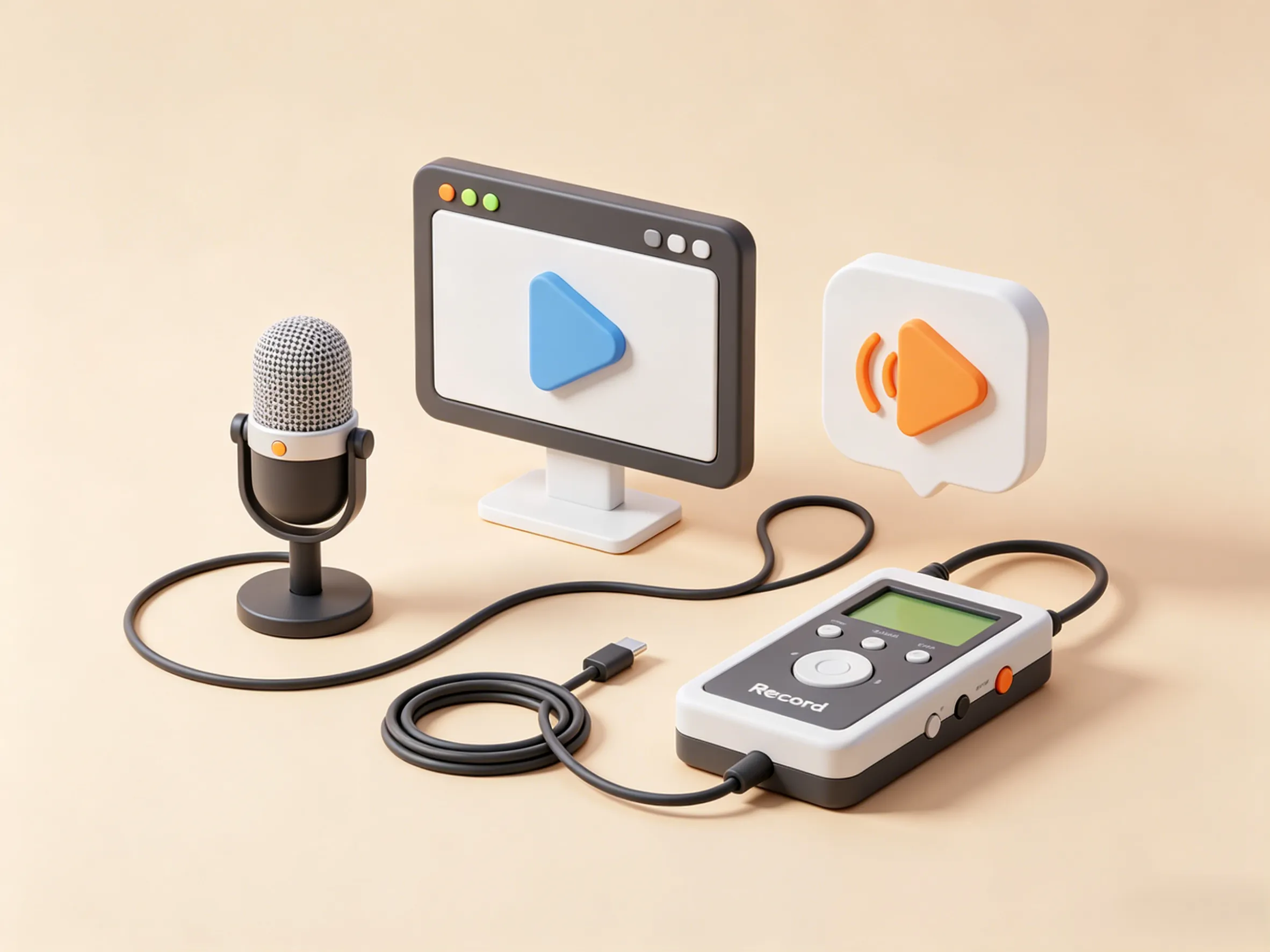 Isolate and Extract Voice from Video and Recordings