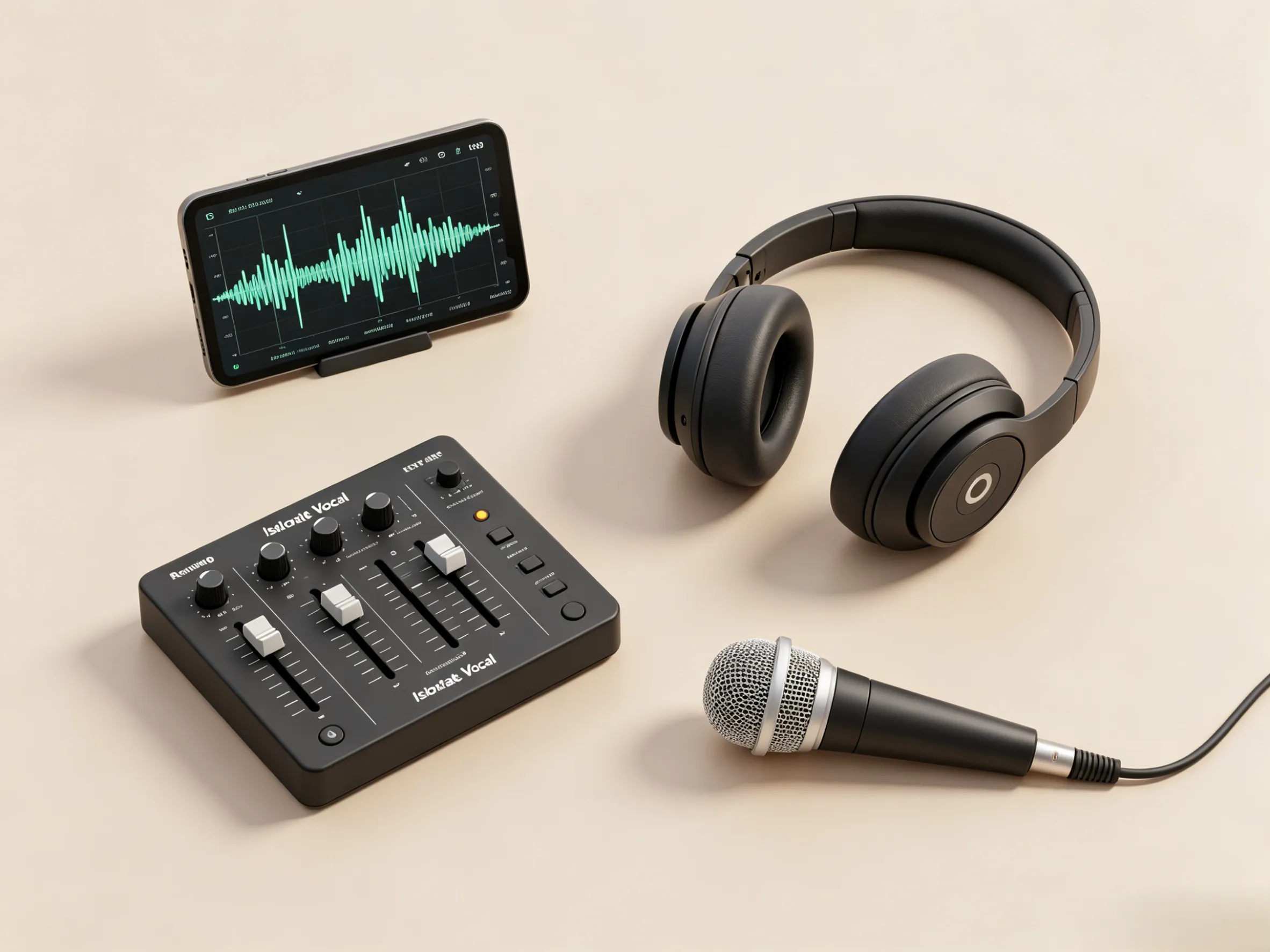 Isolate Vocal for Editing, Remixing, and Content Creation